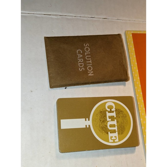 Vintage 1963 Original CLUE Detective Board Game Parker Brothers Complete - Picture 6 of 15